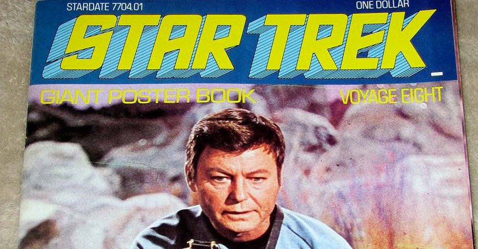 Star Trek magazine cover